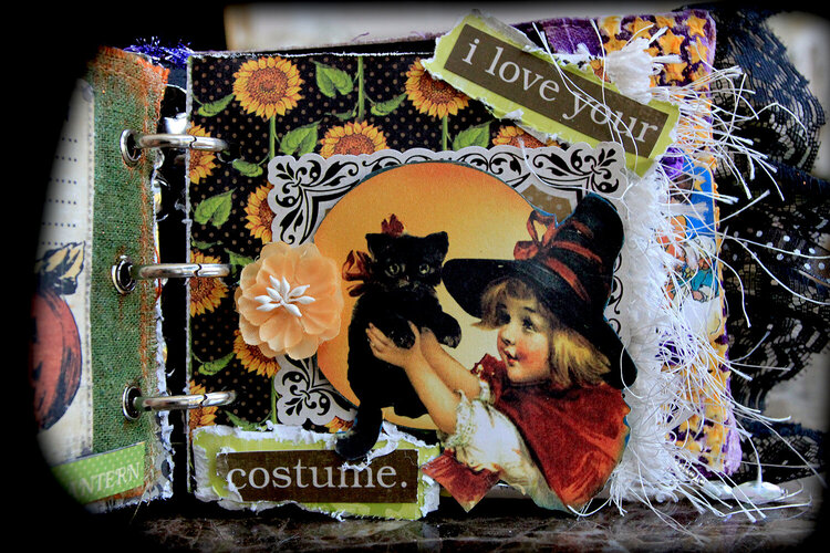 Halloween Mini Album **SCRAPS OF DARKNESS** October Kit-Mortica&#039;s Wish