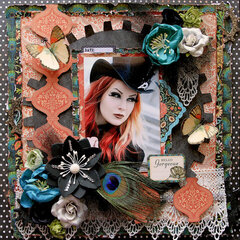 Hello Gorgeous!! *Scraps Of Darkness* January Kit~Style & Sophistication