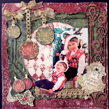 Holly Jolly Christmas-Swirlydoos December Kit