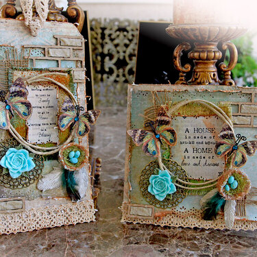 Home Is~Card &amp; Tag Set *Scraps Of Elegance* March Kit~Anna&#039;s Daydream