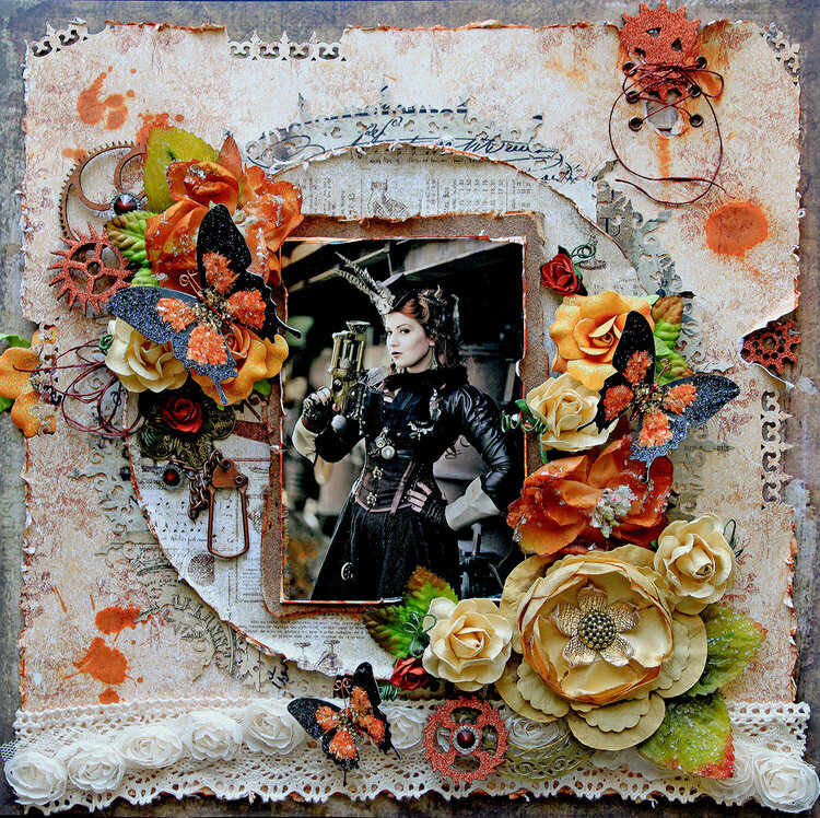 Huntress Of Steammonsters *Scraps Of Darkness* March Kit~Michelle&#039;s Mechanical Madness