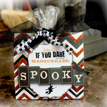 Make It In Minutes~Treat Bag **Scraps Of Darkness** October Kit Gothic