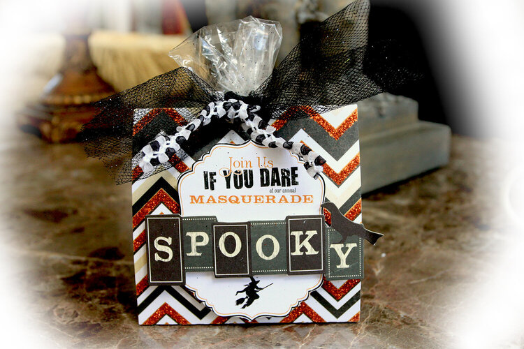 Make It In Minutes~Treat Bag **Scraps Of Darkness** October Kit Gothic