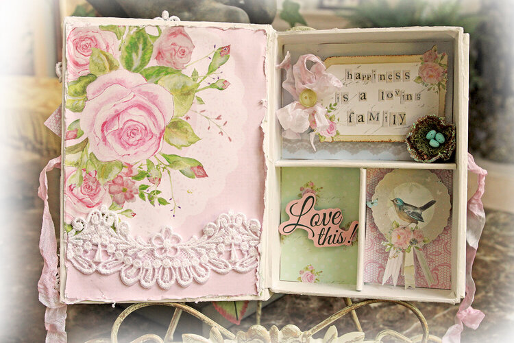 Journey Altered &quot;nook&quot; Box **Scraps Of Elegance** August Kit~Sweet Summer Nights