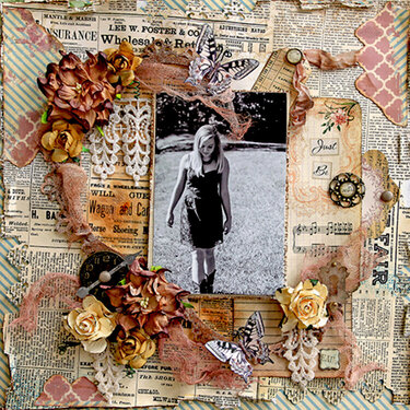 Just Be **Scraps Of Elegance** April Kit-Possibility