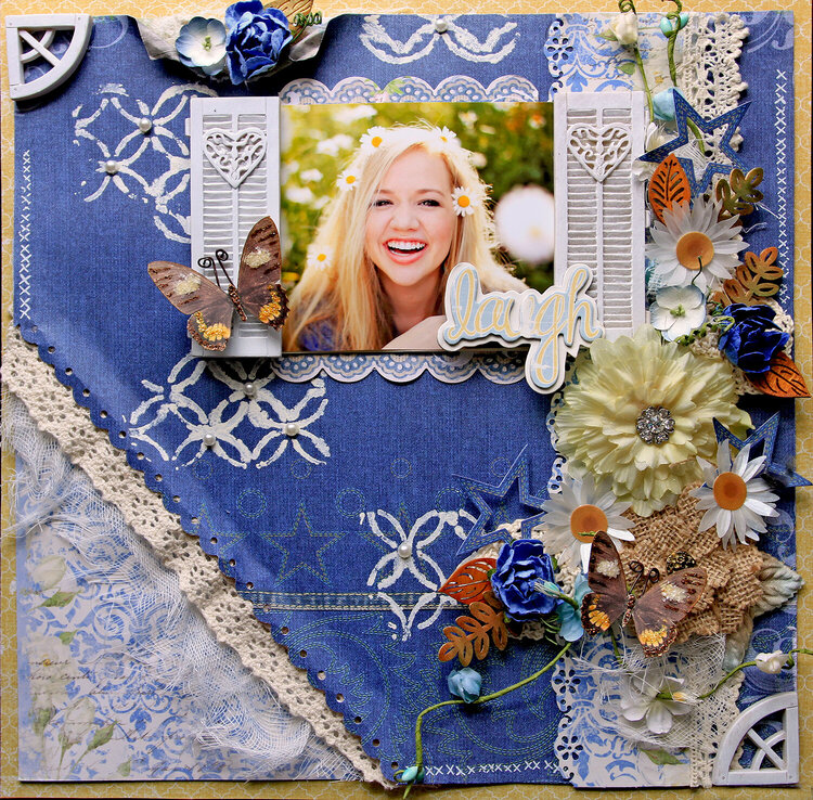 Laugh **SCRAPS OF ELEGANCE** July Kit-Home Sweet Home