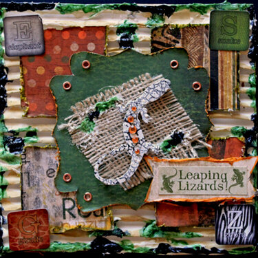 Leaping Lizards Card **SCRAPS OF DARKNESS**