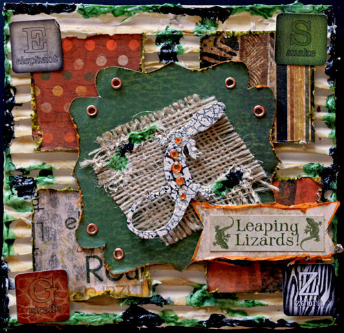 Leaping Lizards Card **SCRAPS OF DARKNESS**