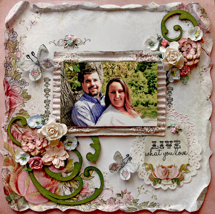 Live What You Love **SCRAPS OF ELEGANCE** August Kit-Summer Haven