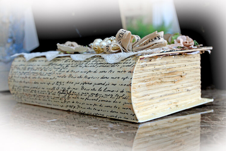 Love Letters Altered Book Box *Scraps Of Elegance* January Kit~Renea&#039;s Charm