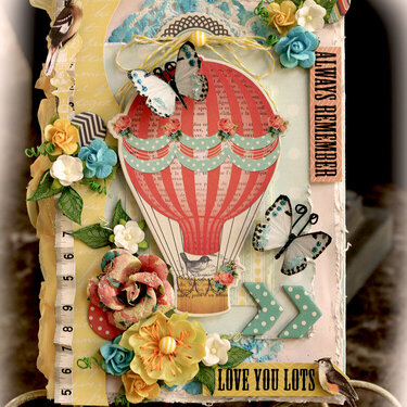 Love You Lots Altered Wooden Box **SCRAPS OF ELEGANCE** June Kit- Whimsy