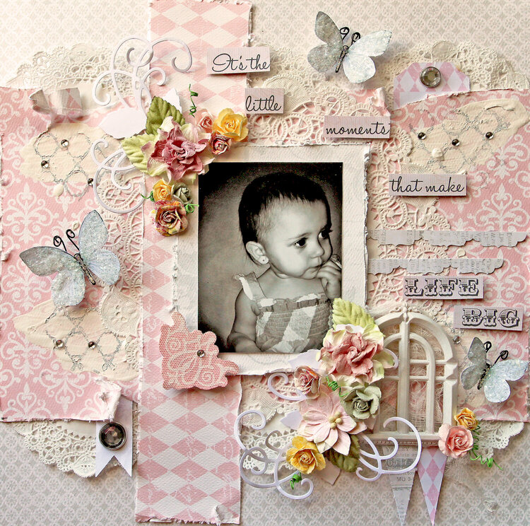 Make Life Big **SCRAPS OF ELEGANCE** August Kit-Summer Haven