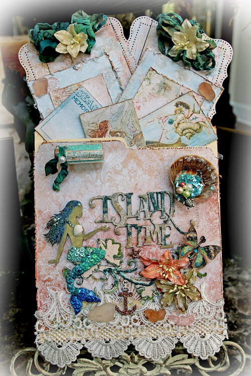 A Mermaid&#039;s Tale Pocket Journal *Blue Fern Studios*