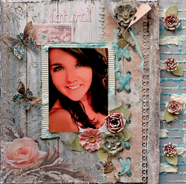 Natural Beauty **SCRAPS OF ELEGANCE** June Kit Country Charm
