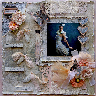 Never Give Up *Scraps Of Elegance* March Kit~Anna&#039;s Daydream