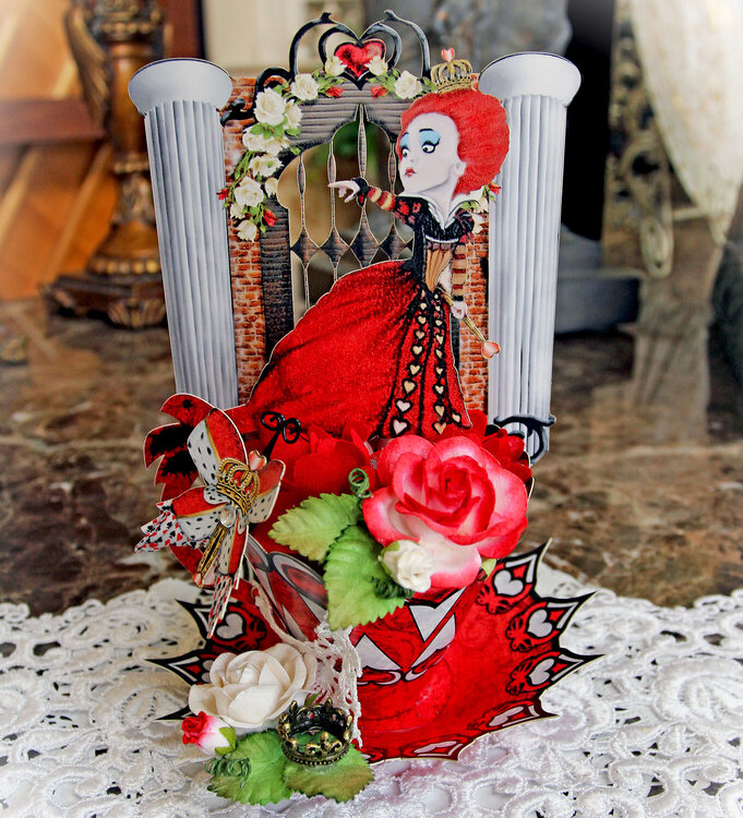 The Red Queen 3D Tea Cup *Reneabouquets*