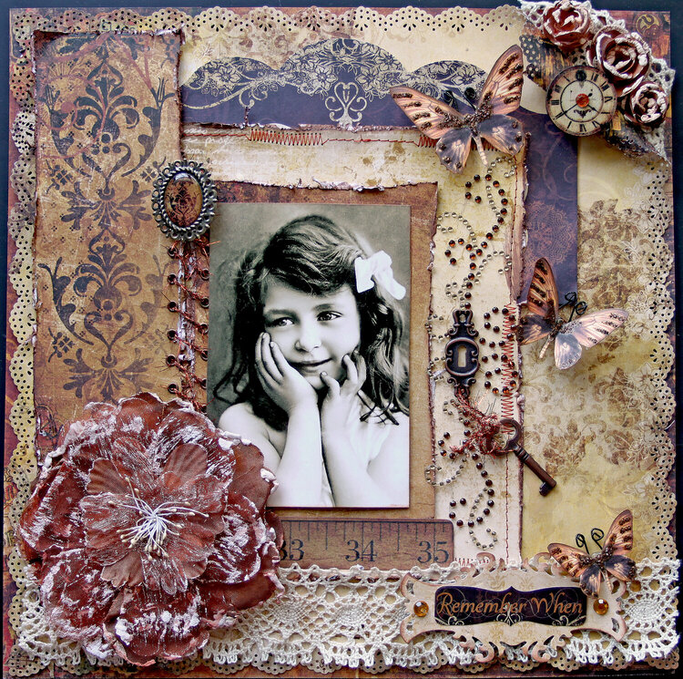 Remember When **SCRAPS OF DARKNESS** June Kit-White Rabbit
