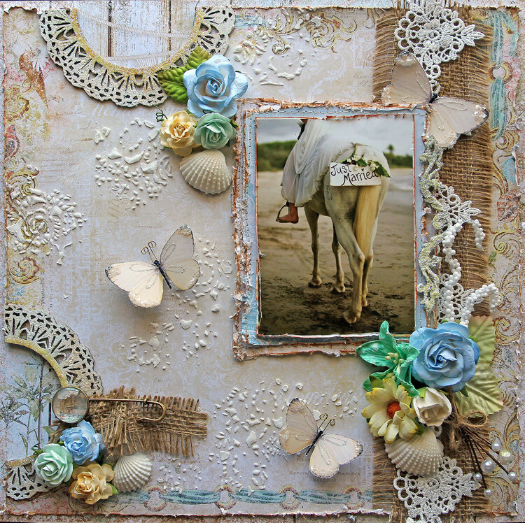 Romantic Ride *Blue Fern Studios* *September Mood Board Challenge *