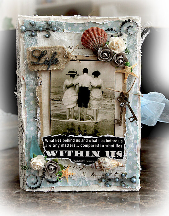 Life Keepsake/Memory Box *SCRAPMATTS* **SCRAPS OF DARKNESS**