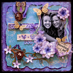 Scatter Sunshine **SCRAPS OF DARKNESS**  November Kit-Purple Haze