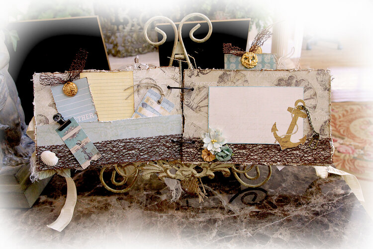 Seaside Mini Album *Scraps Of Elegance* May Kit~Cape May Holiday