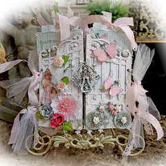 Shabby Chic Mini Album **Scraps Of Elegance** September Kit~Simply Shabby Chic