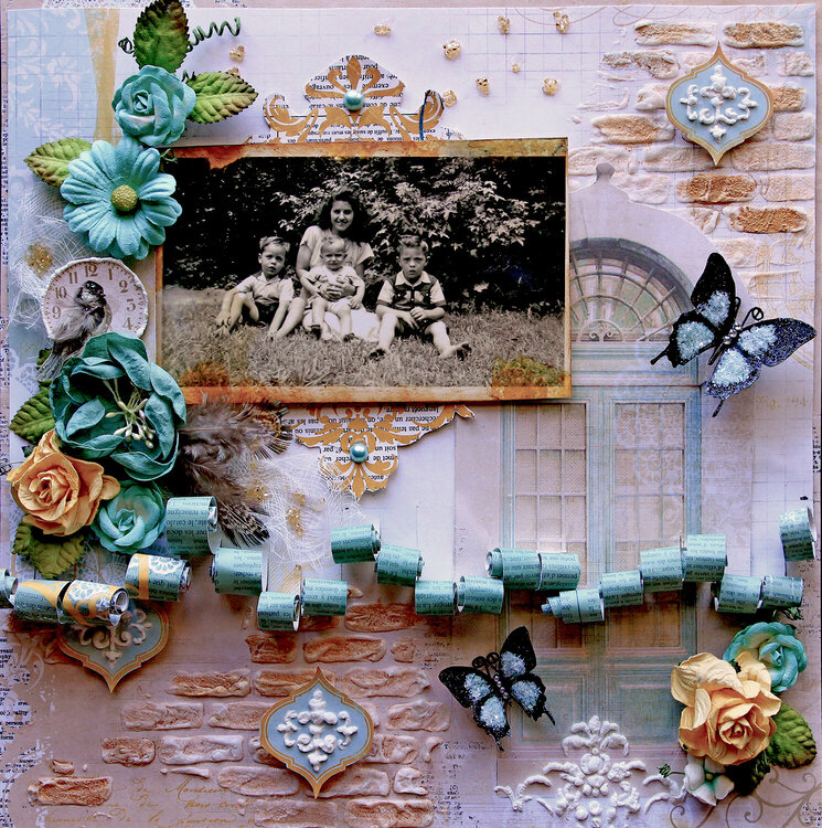 She Was Love **Scraps Of Elegance** October Kit~Rue Des Rosiers