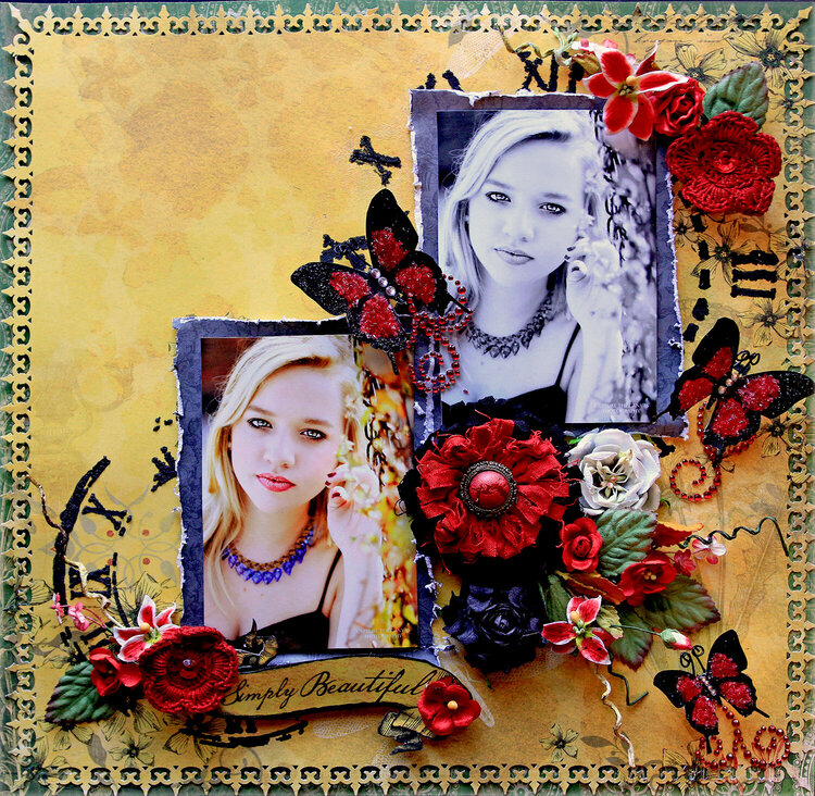 Simply Beautiful **SCRAPS OF DARKNESS** November Kit-Karma