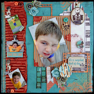 Snapshot   **SCRAPS OF DARKNESS** April Kit-Remember When