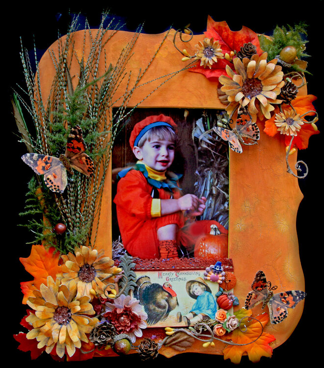 Fall Frame **Berry Bleu Pages &amp; Tags**