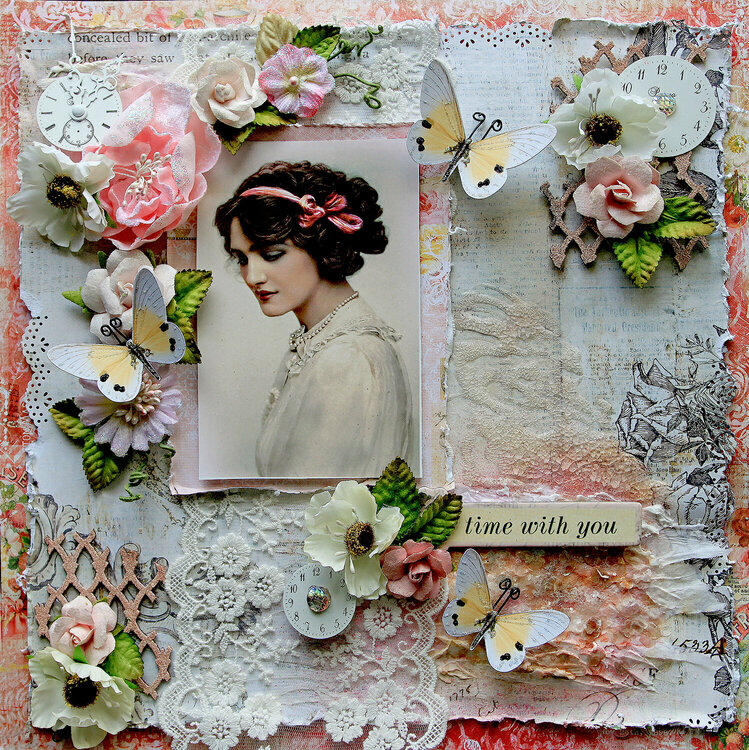 Time With You **Scraps Of Elegance** August Kit~Mallika&#039;s Whimsy