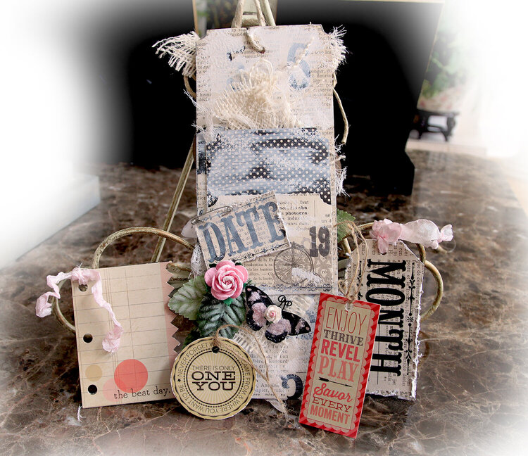 Today Memory Pocket *Scraps Of Elegance* February Kit~Love Always