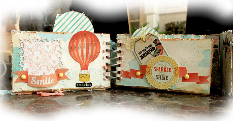 Up And Away Mini Album **SCRAPMATTS** **SCRAPS OF ELEGANCE**