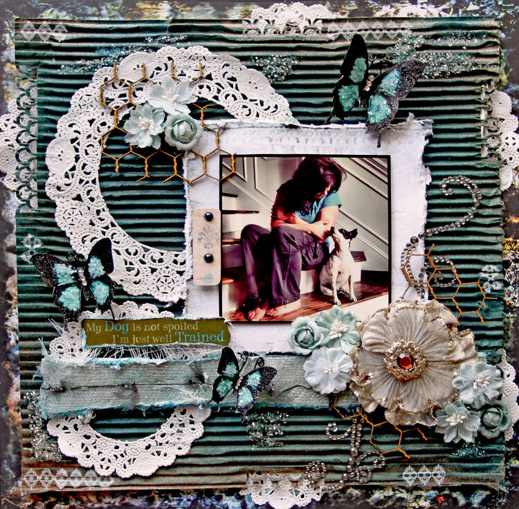 Well Trained **SCRAPS OF DARKNESS** June Kit-White Rabbit
