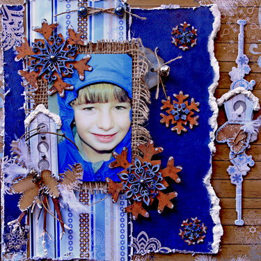 Winter 2002 **SCRAPS OF ELEGANCE** December Kit-Winter Wishes