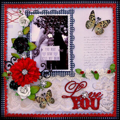 You May Now Kiss My Mom **SCRAPS OF ELEGANCE** February Kit -Love Song