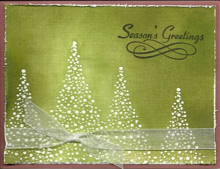 Season&#039;s Greetings card