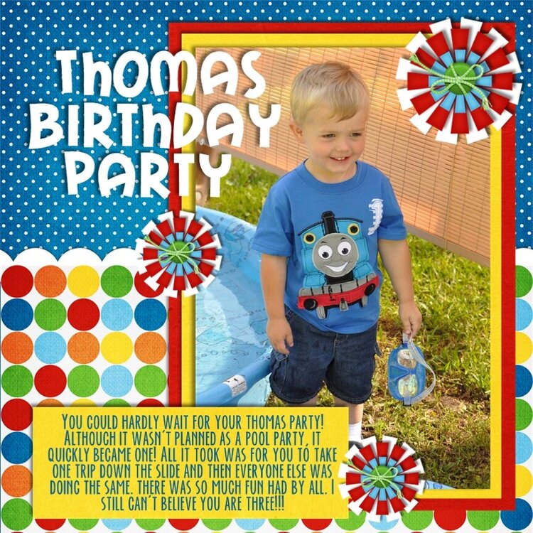 Thomas Birthday Party