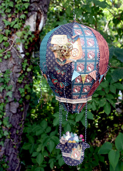 Steampunk Debutante balloon