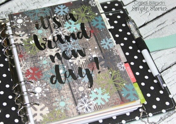 Carpe Diem Planner (Simple Stories Blog Post Dec. 2015)