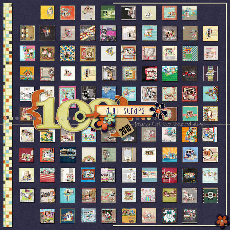 100 Digi Scrapbooks - 2010