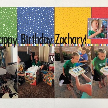 Happy Birthday Zachary!