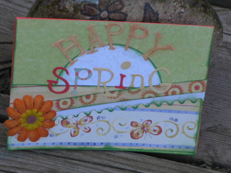 Happy Spring Card
