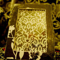 Handmade picture frame.