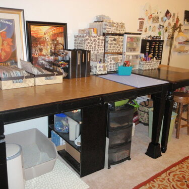 Reorganized Scraproom - New Table!