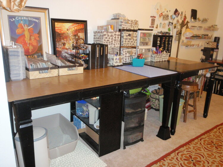 Reorganized Scraproom - New Table!