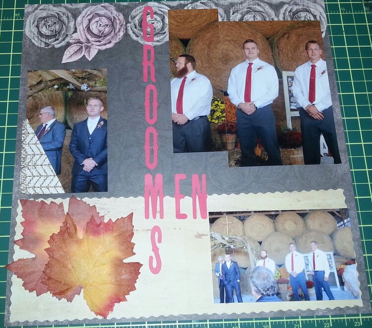 Red Groomsmen