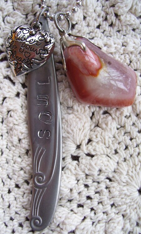Silverware Charm Necklaces - Soul