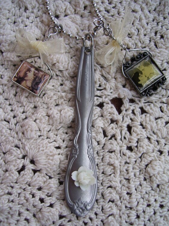 Silverware Charm Necklaces