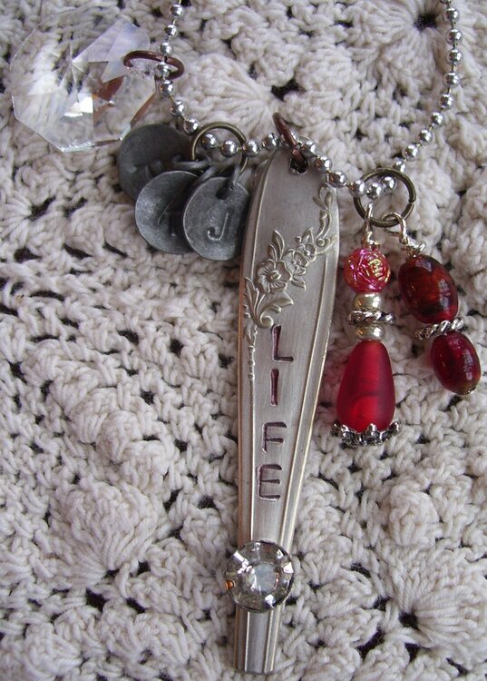 Silverware Charm Necklaces - My Life